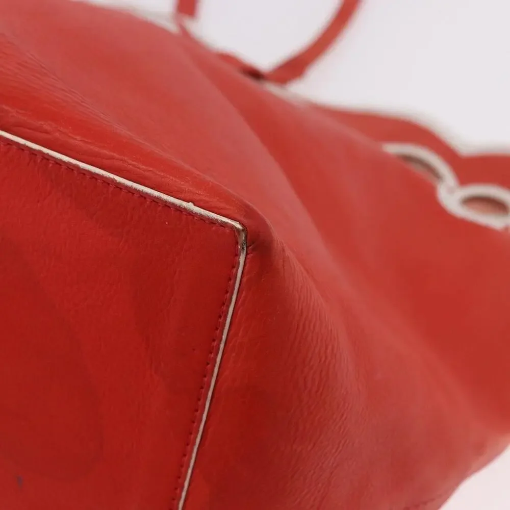 Celine Leather Classic Tote Orange